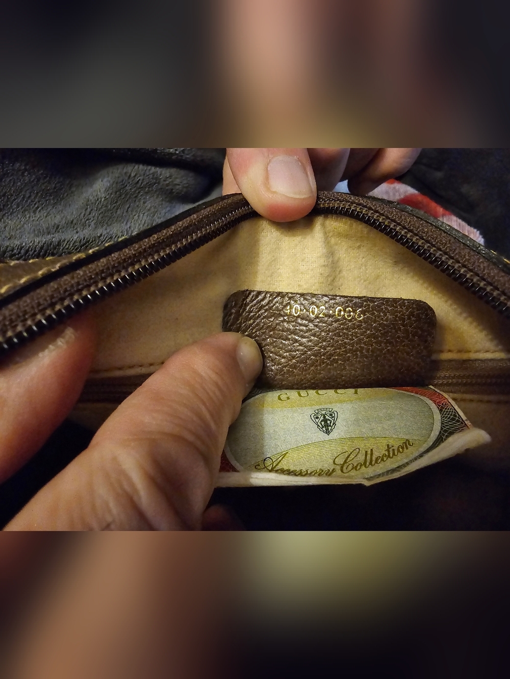 Gucci Accessory Collection Supreme Boston Bag, Brown - Picture 9 of 13